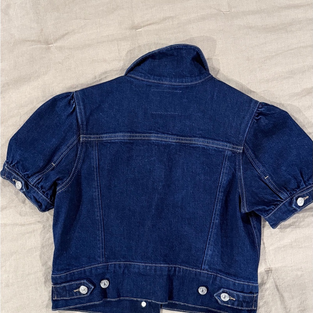 PAIGE Dark Indigo Denim Jacket - Picture 6 of 6